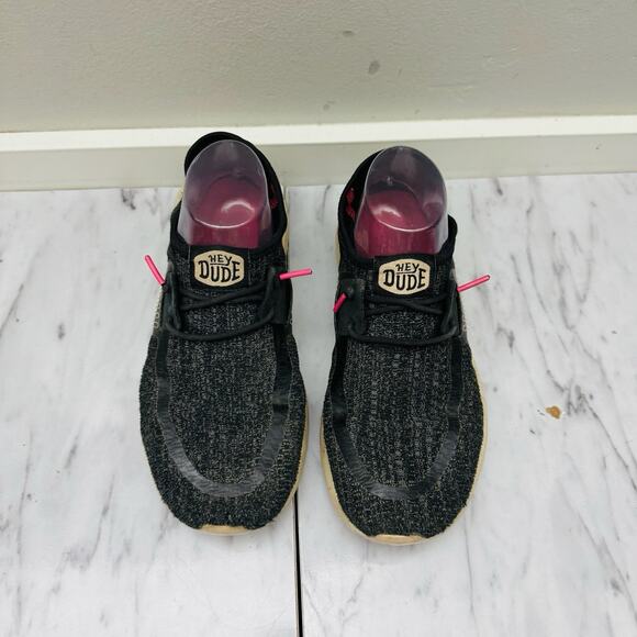 Hey Dude Sirocco Sport Stripe Slip On Loafers Women’s Size 8.5 - Picture 4 of 10